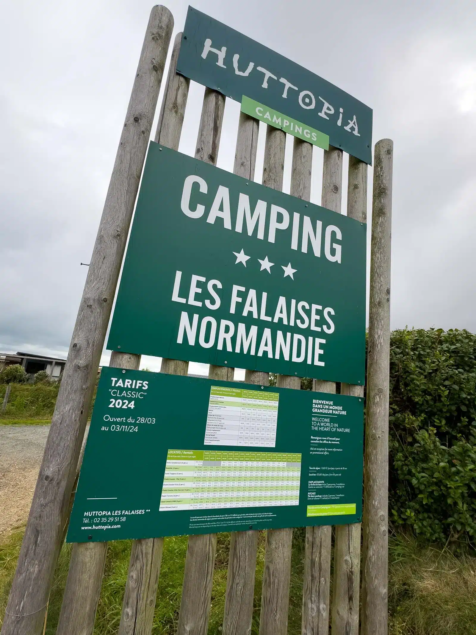 Camping Huttopia les Falaises