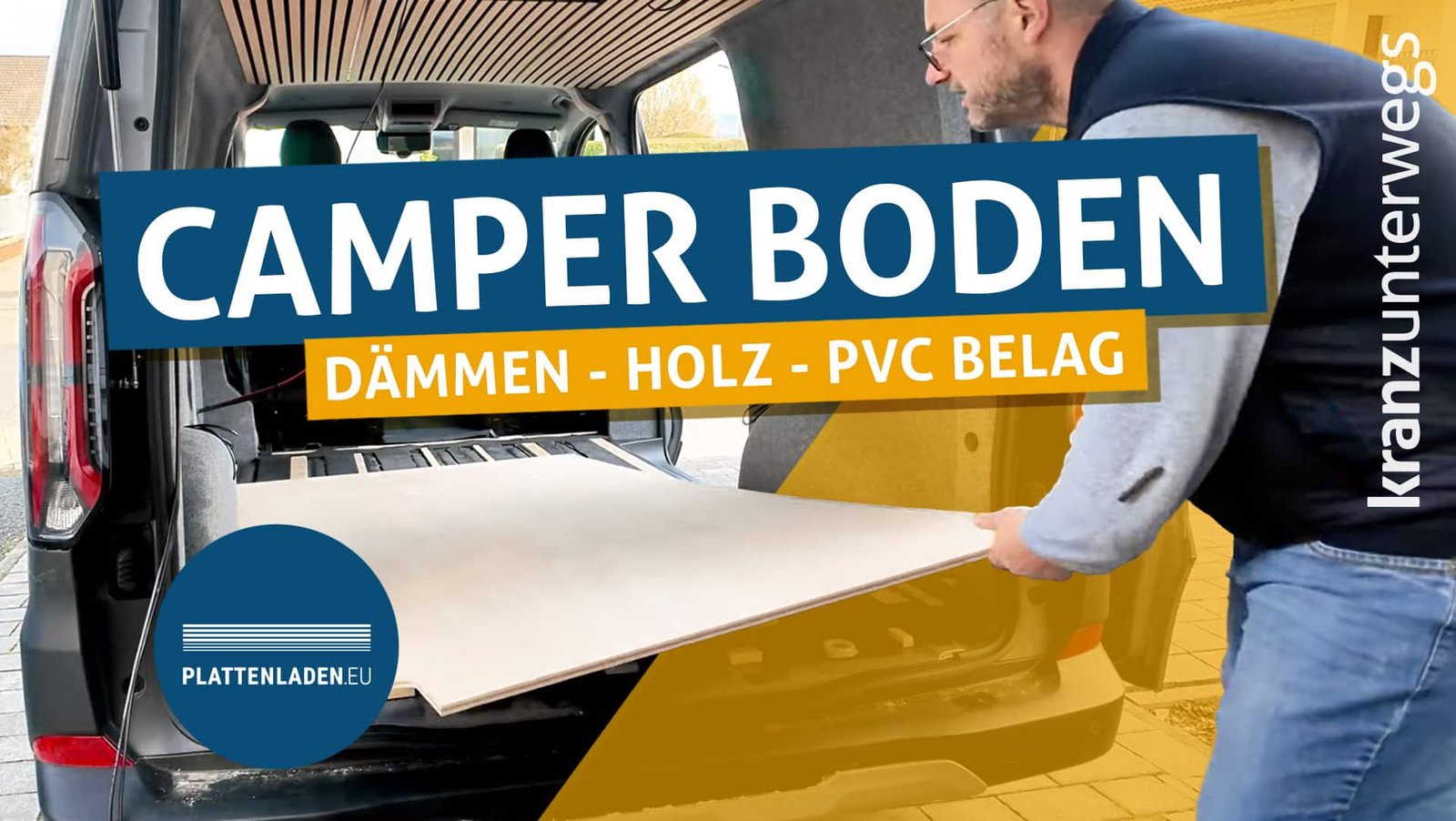 Camper-Boden: Queenply & PVC