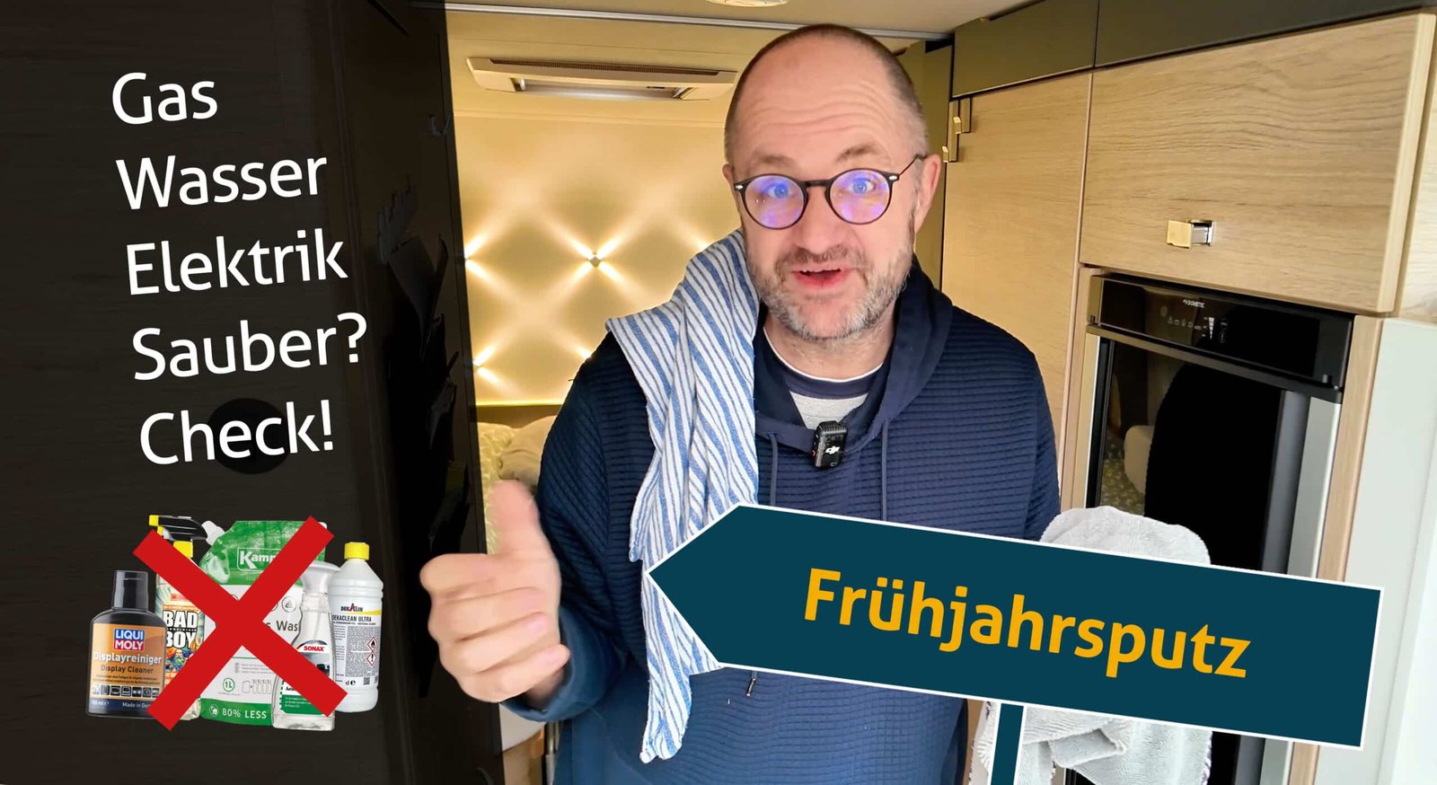 Frühjahrsputz im Wohnwagen