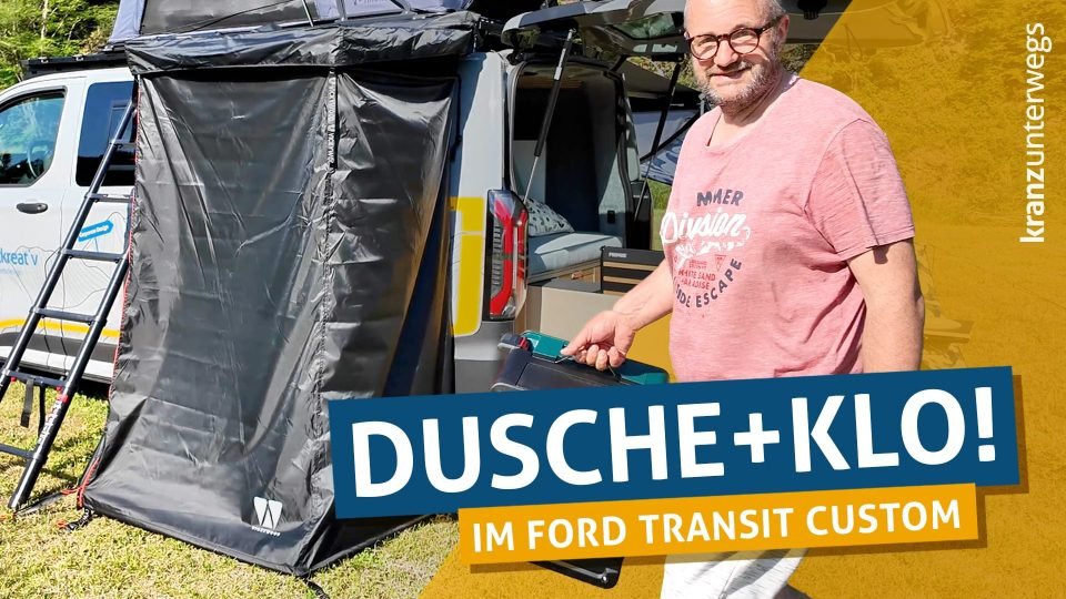 Das Vickywood Duschzelt im Test
